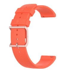 BStrap Silicone Rain řemínek na Huawei Watch GT3 42mm, orange