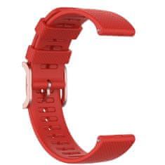 BStrap Silicone Rain řemínek na Huawei Watch GT3 42mm, red