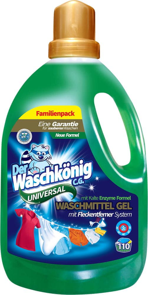 Levně Waschkönig Universál prací gel 3,305 l - 110 praní