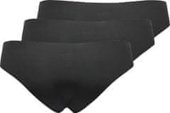 ONLY 3 PACK - dámské kalhotky ONLTRACY 15211634 Black (Velikost XS)