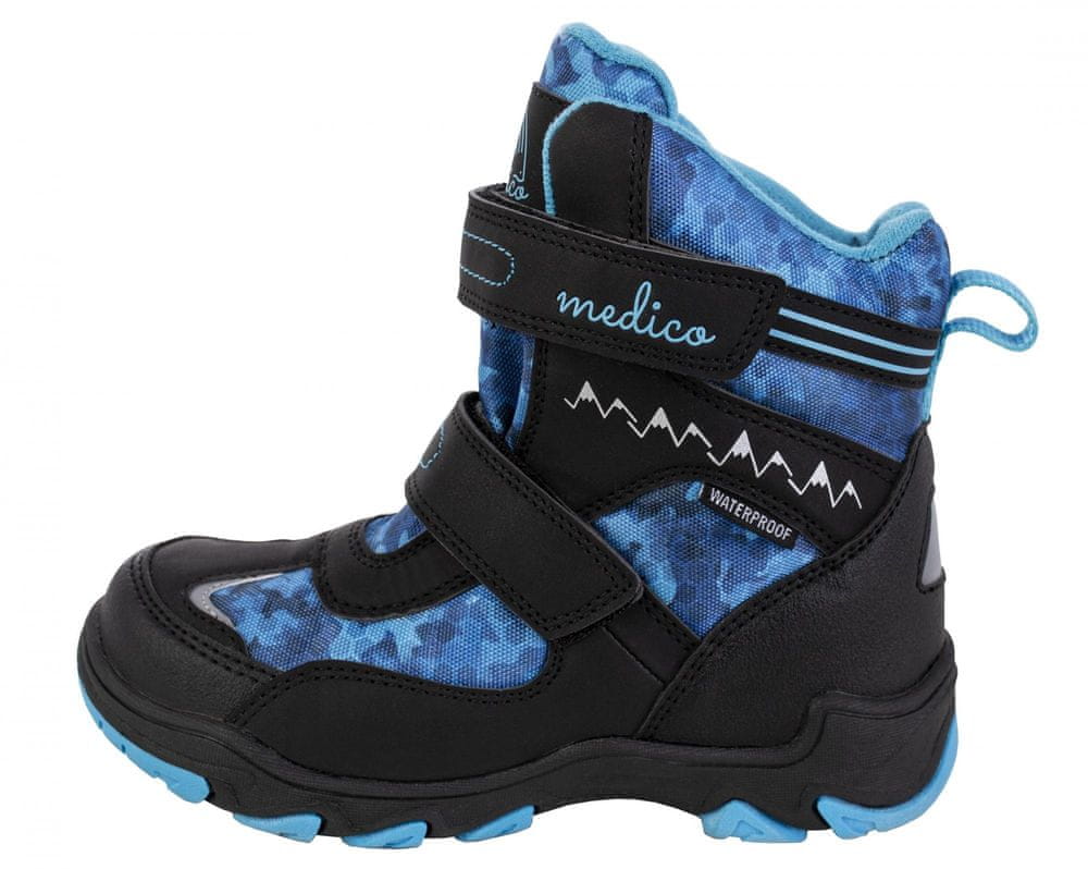 Medico chlapecké sněhule s membránou ME-53501 29 tmavě modrá