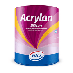 Vitex Acrylan Silikon (3 litry) - fasádní, velice odolná barva pro staré i nové omítky 