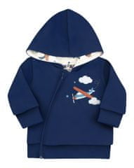 Nini chlapecký kabátek z organické bavlny ABN-2672 56 tmavě modrá