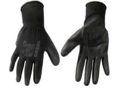 GEKO Pracovní rukavice PU 10 " Black