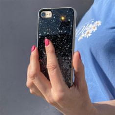 WOZINSKY Star Glitter silikonové pouzdro na Samsung Galaxy M51 transparent