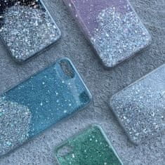 WOZINSKY Star Glitter silikonové pouzdro na Samsung Galaxy M51 transparent