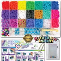 Rainbow Loom Mega Combo Set - výrobky a náramky z gumiček