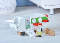 TM Toys Peppa Pig dřevěný tryskáč + figurka paní Králíkové