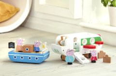TM Toys Peppa Pig dřevěný tryskáč + figurka paní Králíkové