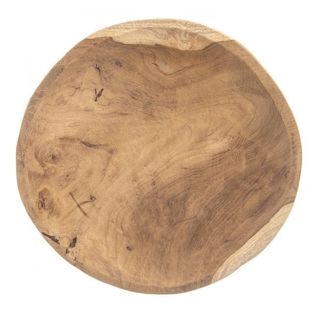 Indecor Mísa týkové dřevo pr. 30 cm