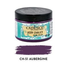 Aladine Křídová barva Cadence Very Chalky 150 ml - aubergine lilková