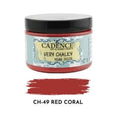 Aladine Křídová barva Cadence Very Chalky 150 ml - red coral korálová