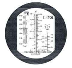 SIXTOL Refraktometr na měření provozních kapalin automobilu, SIXTOL