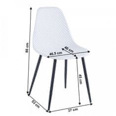 ATAN Jídelní židle TEGRA TYP 2 - bílá