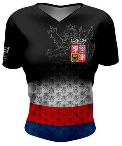 Compressport Training Tshirt - dámské tréninkové tričko CZECH