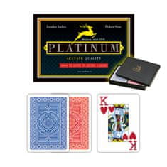 Modiano Poker Acetate Platinum - 2 Jumbo Index - Profi plastové karty