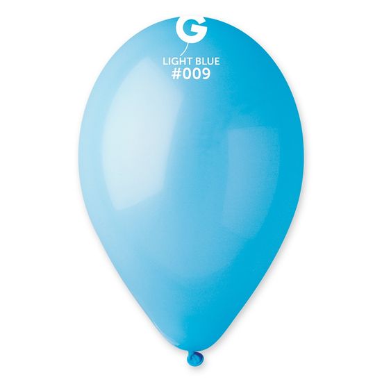 Gemar OB Balónky G90/09 světle modré 10 ks - 3 balení