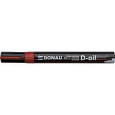 Donau Popisovač lakový DONAU D-oil červený 2,8mm - 3 balení