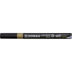 Donau Popisovač lakový DONAU D-oil zlatý 2,2mm - 3 balení