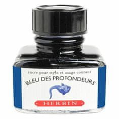 Kraftika Inkoust herbin vhodný pro plnicí pera (30ml) tmavě modrá