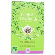 English Tea Shop Zelený čaj s jasmínem a bezinkou BIO 20 sáčků