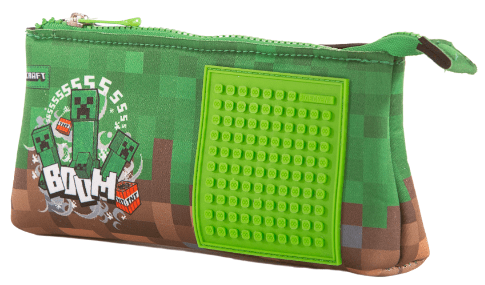 Levně Pixie Crew Minecraft velká kapsa zelená