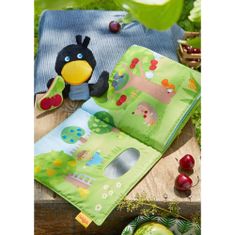 HABA Textilní kniha pro miminka Ovocný sad