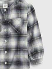 Gap Dětská košile oversized flannel shirt 3YRS