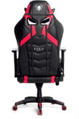 Diablo Chairs Diablo X-Ray, XL, černá/červená
