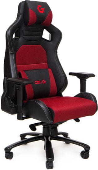 CZC.Gaming Throne, herní židle, černá/červená
