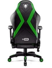 Diablo Chairs Diablo X-Horn 2.0, černá/zelená
