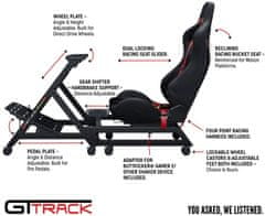 Next Level Racing GTtrack Cockpit, černá