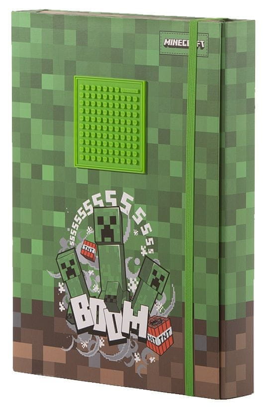 Pixie Crew Minecraft A4+ kartonové složky na sešity zelené