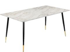 Danish Style Jídelní stůl Lion, 160 cm, mramor