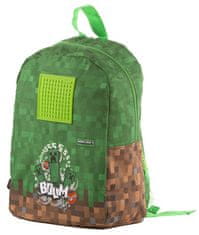 Pixie Crew Minecraft malý batoh zelený