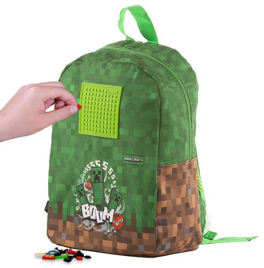 Pixie Crew Minecraft malý batoh zelený