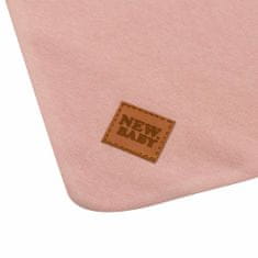 NEW BABY Kojenecký bavlněný šátek na krk Favorite růžový M - M