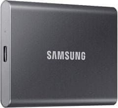 Samsung T7 - 2TB, šedá (MU-PC2T0T/WW)