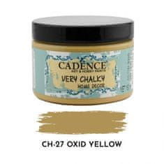 Aladine Křídová barva Cadence Very Chalky 150 ml - oxid yellow hořčicová
