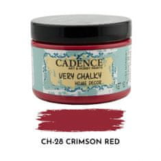 Aladine Křídová barva Cadence Very Chalky 150 ml - crimson red karmínová červená