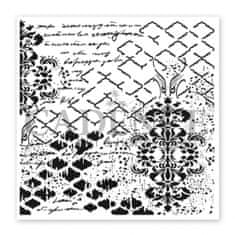 Aladine Šablona Cadence kolekce HomeDeco 25 x 25 cm - Ornamenty 8