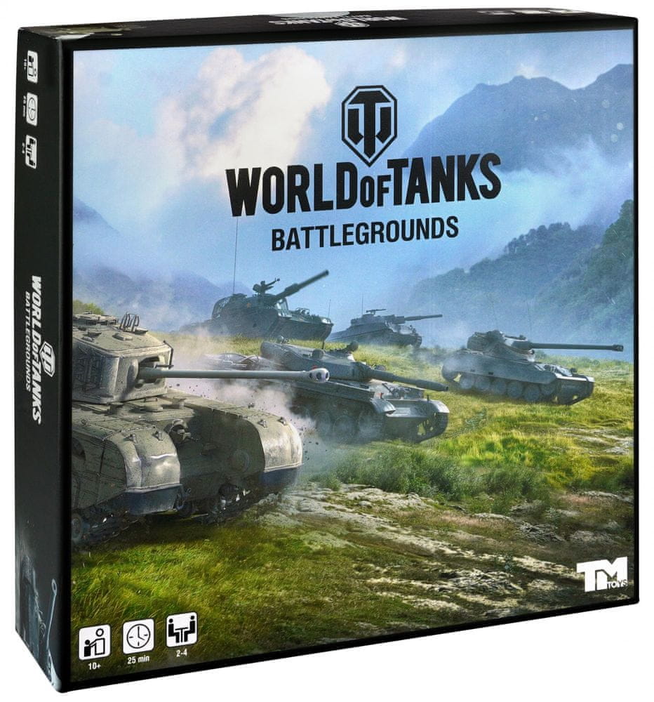 Levně TM Toys World of Tanks desková společenská hra