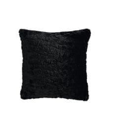 CASAMANCE Dekorační polštář BANQUISE 45 x 45 cm, noir