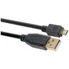 Stagg NCC1,5UAUCA, kabel USB 2.0 USB/mikro USB, 1,5m