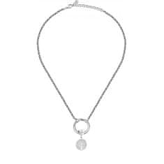 Morellato Elegantní ocelový náhrdelník s krystalem Strom života Drops SCZ1178