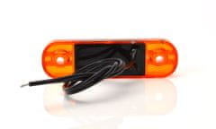 WAS Poziční LED světlo Slim oranžové, typ W97.1/708