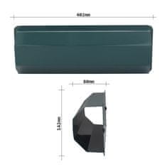Rottner Pescara box na noviny zelený | | 40.2 x 14.2 x 8.5 cm