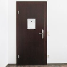 Rottner Como poštovní schránka bílá | Cylindrický zámek | 25 x 32 x 8.5 cm