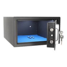 Rottner Neptun Lap nábytkový elektronický sejf černý US | Elektronický zámek | 35 x 20 x 43 cm