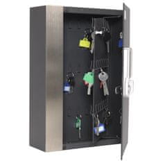 Rottner Key Home 68 skříňka na klíče černá | Elektronický zámek | 26.5 x 38.5 x 9.5 cm